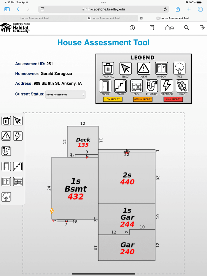 Habitat for Humanity - Assessment Tool